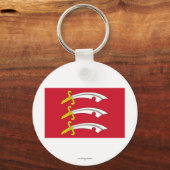 Essex Flag Schlüsselanhänger (Vorderseite)