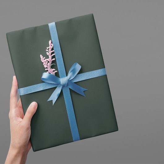 Essex Green Solid Color Geschenkpapier