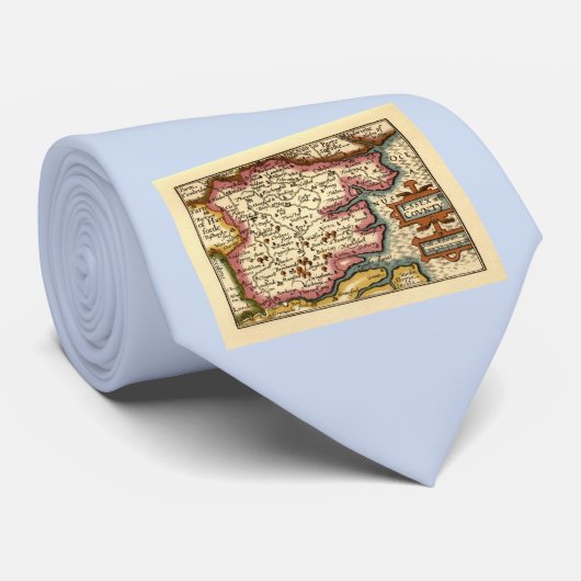 Essex Landkreis England Altes Antiquariat Atlantik Krawatte (Gerollt)