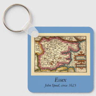 Essex Landkreis England Altes Antiquariat Atlantik Schlüsselanhänger