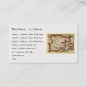 Essex Landkreis England Altes Antiquariat Atlantik Visitenkarte (Vorderseite)