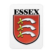 Essex Landkreis Logo Magnet (Vertikal)