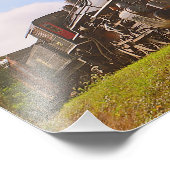 Essex Steam Train Fotodruck (Ecke)