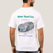Essex stimmte Spitze der Auto-GF ab T-Shirt (Rückseite)