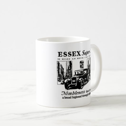 Essexsuper-c$sechs Auto-Anzeige Tasse 1927 (VorderseiteRechts)