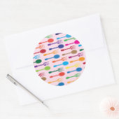 Essgefüge Runder Aufkleber (Umschlag)