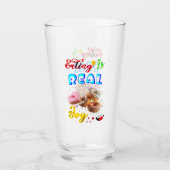 Essgeschirr ist echte Freude Glas (Vorderseite)