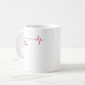 Essgetränke Beängstigend Cool einmalig sein Kaffeetasse (Vorderseite Links)