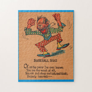 Essig-Valentin der 1930er Jahre: der Baseball-Bug Puzzle