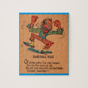Essig-Valentin der 1930er Jahre: der Baseball-Bug Puzzle