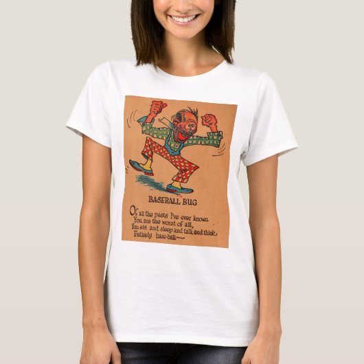 Essig-Valentin der 1930er Jahre: der Baseball-Bug T-Shirt (Vorderseite)