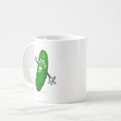 Essiggurke Kaffeetasse (Vorderseite Links)