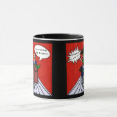 Essiggurken-Absolvent Tasse (Zentrum)