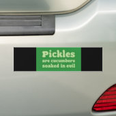 Essiggurken Autoaufkleber (Auf Auto)