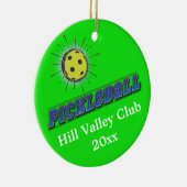 Essiggurken-Ball-Sternexplosion Keramikornament (Rechts)