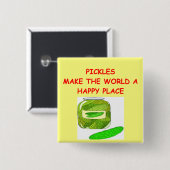 Essiggurken Button (Vorne & Hinten)