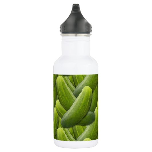 Essiggurken; Essiggurke Edelstahlflasche (Rechts)