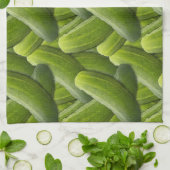 Essiggurken; Essiggurke Geschirrtuch (Gefaltet)