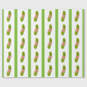 Essiggurken-Packpapier Geschenkpapier (Flach)