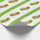 Essiggurken-Packpapier Geschenkpapier (Ecke)