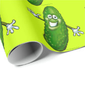 Essiggurken-Packpapier Geschenkpapier (Rolleneckpunkt)
