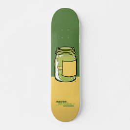 Essiggurken-Saft-Skateboard Skateboard