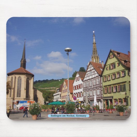 Esslingen am Neckar, Deutschland Mousepad (Vorne)