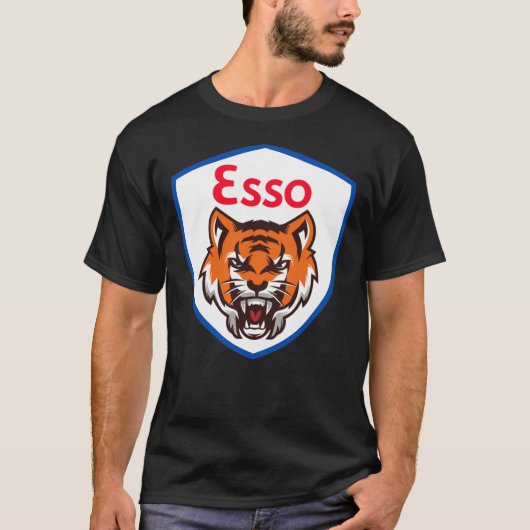 ESSO RETRO Wesentlicher T - Shirt (Vorderseite)