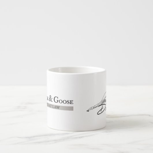 Esspresso Tasse Duck, Ente, Gänse (Vorderseite)