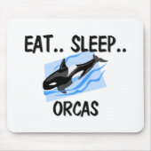 Eßschlaf ORCAS Mousepad (Vorne)