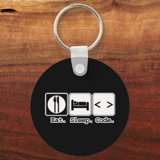 Essschlafcode Schlüsselanhänger (Vorderseite)
