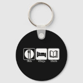 Essschlaflesen Schlüsselanhänger (Vorderseite)