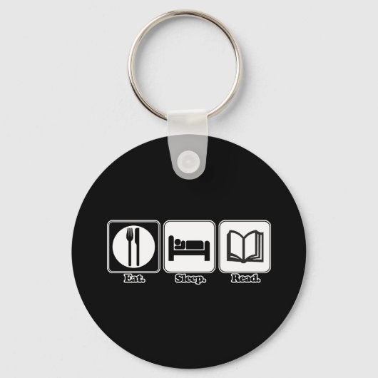 Essschlaflesen Schlüsselanhänger (Vorderseite)