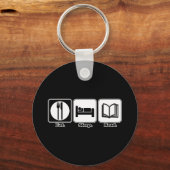 Essschlaflesen Schlüsselanhänger (Vorderseite)