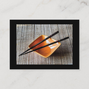 Essstäbchen ATC Visitenkarte