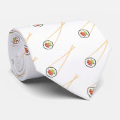 Essstäbchen, die Sushi halten Krawatte (Gerollt)