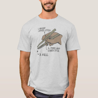 Essstäbchen Ninja T-Shirt