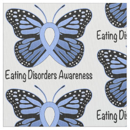 Essstörungen-Schmetterlings-Bewusstseins-Band Stoff