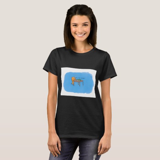 Eßt Eure Gemüse T-Shirt (Vorne ganz)