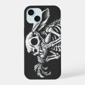 Esst Gemüse – Toter Hase von BurnsInHell iPhone 15 Hülle (Rückseite)