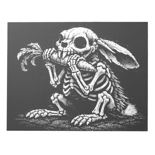 Esst Gemüse – Toter Hase von BurnsInHell Notizblock (Vorderseite)