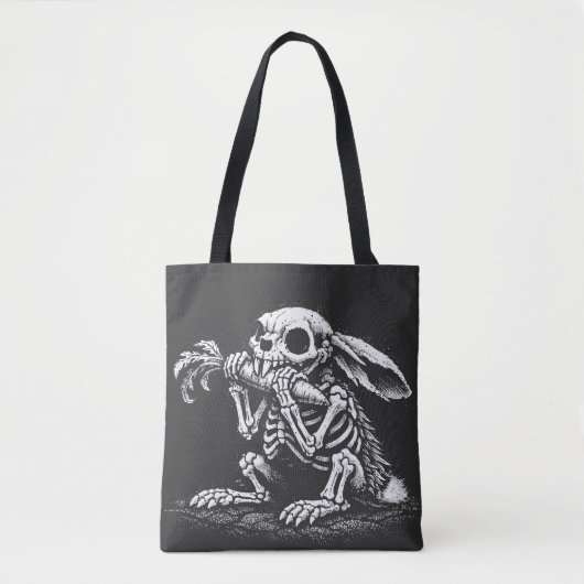 Eßt Gemüse – Toter Hase von BurnsInHell Tasche (Vorderseite)