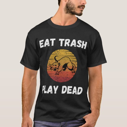 Esst Trash Play Dead (Possum) T-Shirt (Vorderseite)