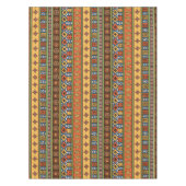 Esstisch aus afrikanischem Tribal Tischdecke (Vorderseite)