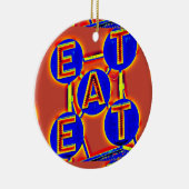 Essverzierung Keramik Ornament (Rechts)