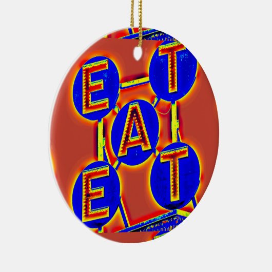 Essverzierung Keramik Ornament (Rechts)