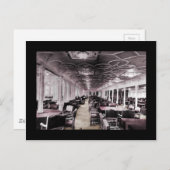 Esszimmer Aisle Titanic Postkarte (Vorne/Hinten)