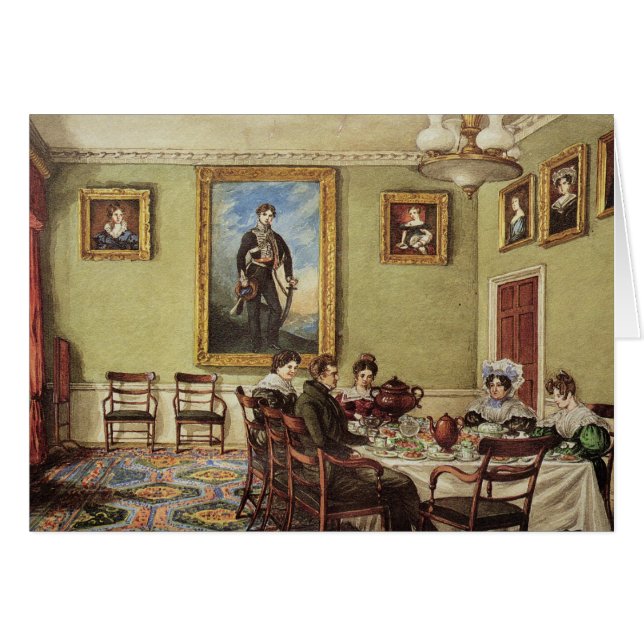 Esszimmer bei Langton Hall (Vorderseite (Horizontal))