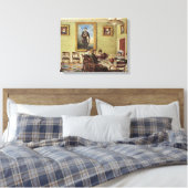 Esszimmer im Langton Hall Leinwanddruck (Insitu (Schlafzimmer))