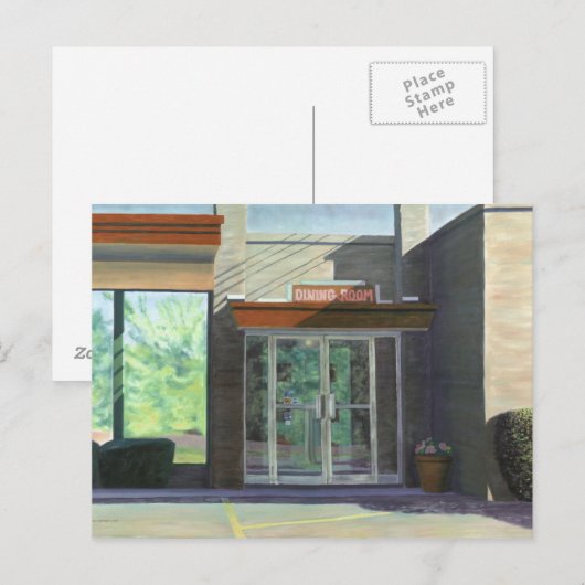 Esszimmer Postkarte (Vorne/Hinten)